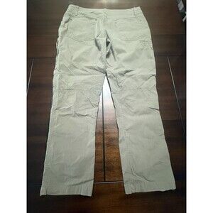 SwissTech Hiking Travel Pants Men’s 36x32 Bark Multi Pocket Lightweight